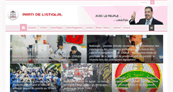 Desktop Screenshot of istiqlal.org